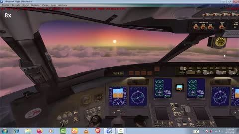 FSX Perfect sunseat CRJ 700