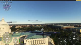 T6 Texan Washington DC Aerial Tour: The U.S. Capitol
