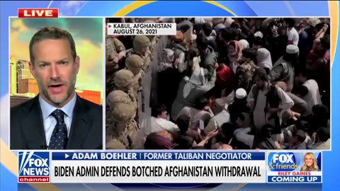 Adam Boehler joins Fox and Friends to discuss the withdrawal from Afghanistan