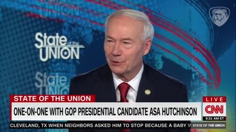 Asa Hutchinson commented on DeSantis' stance against groomers at Disney