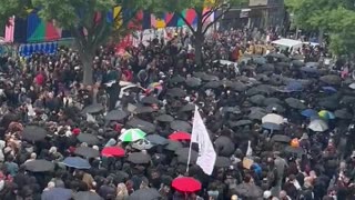 Around 782,000 people protest in France on May Day