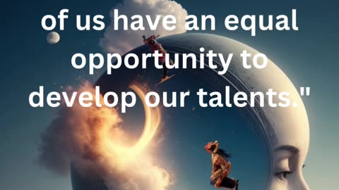 93 "Have all of us are having equal talent ? | Daily Inspirational Quotes
