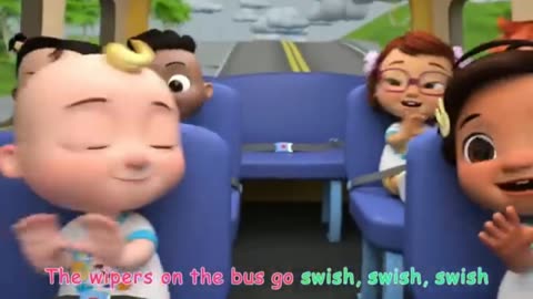 Wheels On The Bus (School Version), Little Boy in Bus Singing Song, Most Popular Song, Part -4