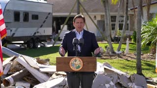 Florida Governor Ron DeSantis announced the state's innovative recovery efforts