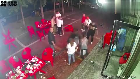 Outrage in China over video of women being beaten at a restaurant