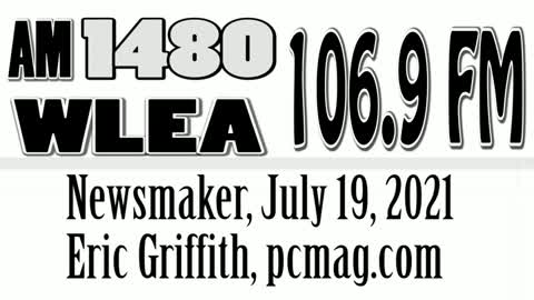 Wlea Newsmaker, July 19, 2021, Eric Griffith