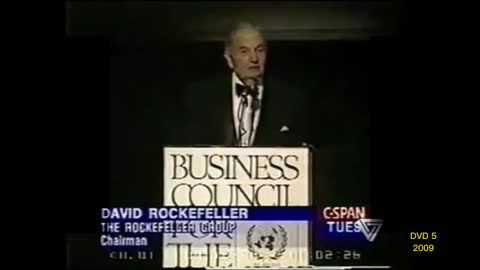 David Rockefeller discute Redução Populacional no Brasil em 1992