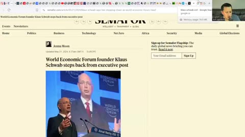 KLAUS SCHWAB STEPS DOWN! - EVIL WORLD ECONOMIC FORUM FOUNDER IS STEPPING BACK 🔥