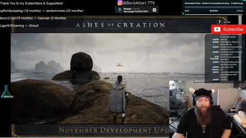Ashes of Creation November 2021 Live Reaction (3 months late)