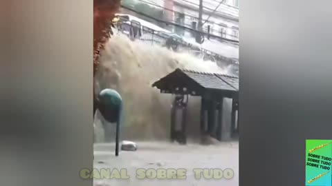 Temporal com Deslizamentos em Petrópolis - RJ