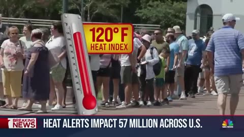 Dangerous heat impacting millions across U.S.