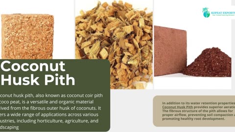 Coconut Husk Pith