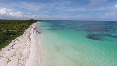 Landscape in the Maldives