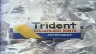 Trident Sugarless Mints Commercial (1978)
