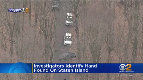 Investigators identify hand found on Staten Island