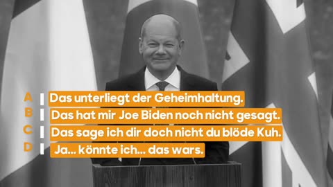 Wie antwortet Olaf Scholz?