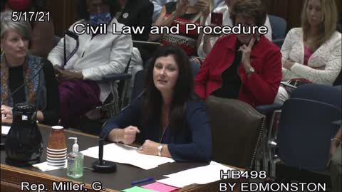 5/17/21 Vaccine Injured Louisiana Resident Angelia Desselle Testifies for HB498