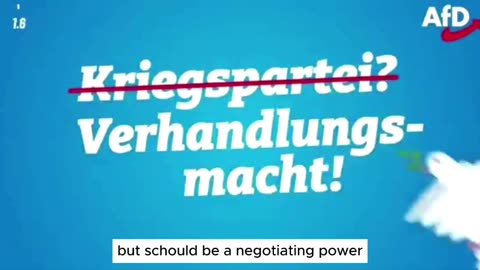 AfD program for the European Union Election, so logical, so democratic