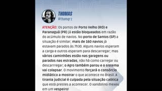 PORTOS PARANDO - ENTÃO, BRASILEIROS DE BEM NA LUTA