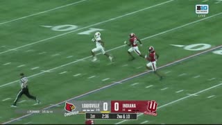 September 16, 2023 - Louisville Connects on 85-Yard TD Pass, Goes On to Beat Indiana