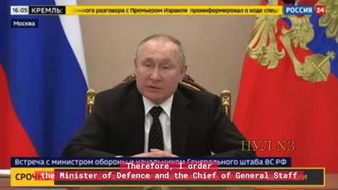 Putin instructed to transfer the Russian deterrence forces to a special mode due to the aggression