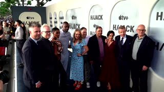 Idris Elba doesn't need Bond role, says 'Hijack' cast