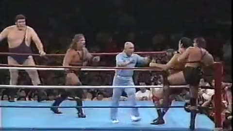 (1990.04.13) Giant Baba & Andre the Giant vs Demolition - Pro Wrestling