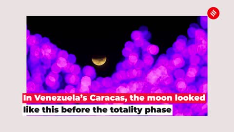 The Moon Looked Different In Countries Across The World | Lunar Eclipse 2022