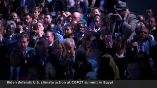 Biden reaffirms commitment to climate progress at COP27