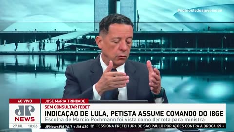 Indicação de Lula, petista assume comando do IBGE