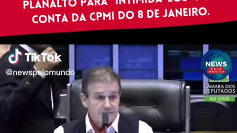 Zé Trovão denuncia as ameaças do Luladrão à quem for a favor da CPMI