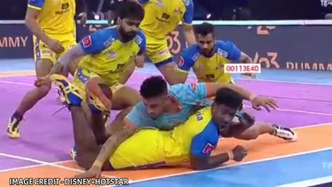 Maninder Singh 2 Super Raid Vs Tamil Thalaivas Maninder Singh 18 Raid Points Vs Tamil Thalaivas