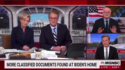 MSNBC Is Not Well Over Biden's Classified Document Scandal - A Full Clown Show For Ten Minutes