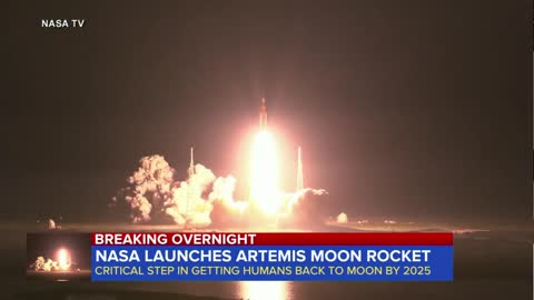 NASA launches Artemis moon rocket _ WNN