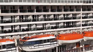 Queen Mary 2 - 12/22/2023 New York-Eastern Caribbean (in port), replenishment underway