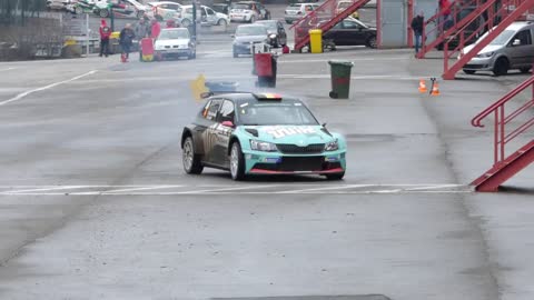 Perte de roue Ghislain de Mévius spa rally 2018