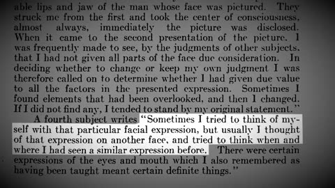 The Dark Side of Science: The Horrors of the Facial Expression Experiment 1924 (Short Documentary)