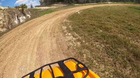 Hard Rock ATV vs MX ride.