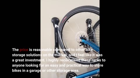 Read Feedback: Steadyrack Bike Racks - Classic Rack - Wall Mounted Bike Rack Storage Solution f...