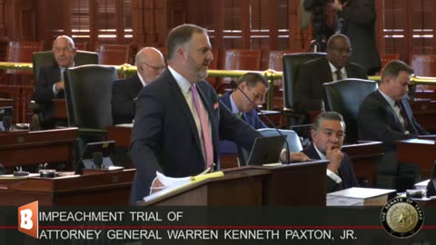 LIVE: Texas Attorney General Ken Paxton’s Impeachment Trial — Day 4...