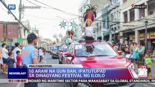 10-araw na gun ban, ipatutupad sa Dinagyang Festival ng Iloilo