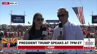 FULL RALLY: PRESIDENT DONALD TRUMP HOLDS SAVE AMERICA RALLY IN MESA, AZ 10/9/22