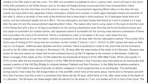 I am predicting: Harris' crash May 19 = HARRISON FORD CRASHES PROPHECY