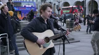 Ben Dixon Music Busking in London Part 2. 25th January 2018.