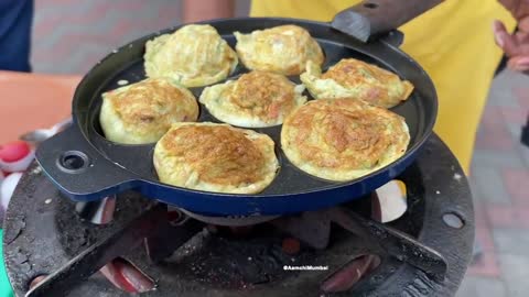 Omelet Ball Appam Omelet in Nagpur Indian | Streetfood World
