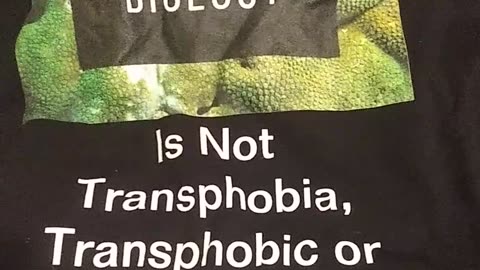 Political Custom Shirts - Biology Is Not Transphobia and Is Real Science, Statements