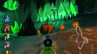Mystery Caves Nintendo Switch Gameplay - Crash Team Racing Nitro-Fueled
