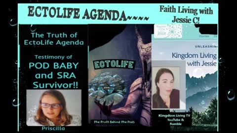 #231~ ECTOLIFE AGENDA - Its satanic!!! - Living In Faith with Jessie and Tracy