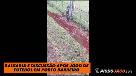 Mulher briga com prefeito de município da Cantu e manda enfiar troféu de futebol no c…