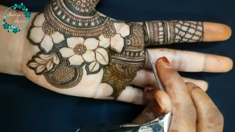 Mehndi class 26 | Bridal Mehndi design | Full Hand Bridal Mehndi Design | Mehndi tutorial | Mehndi